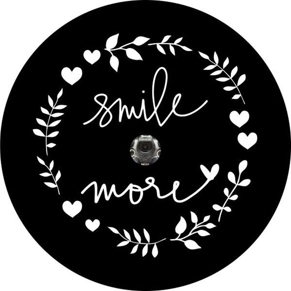 Smile More Floral Wreath
