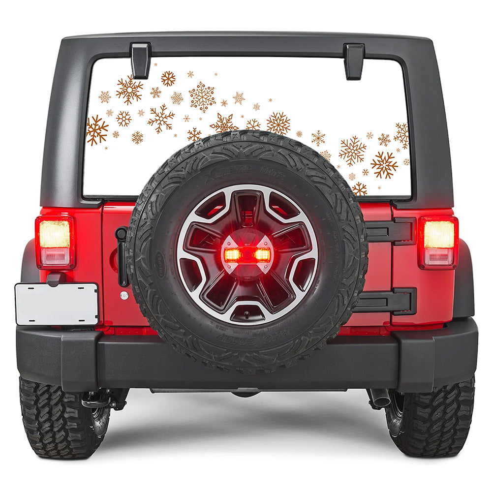 Snow Wave Rear Window Decal – Under The Sun Inserts