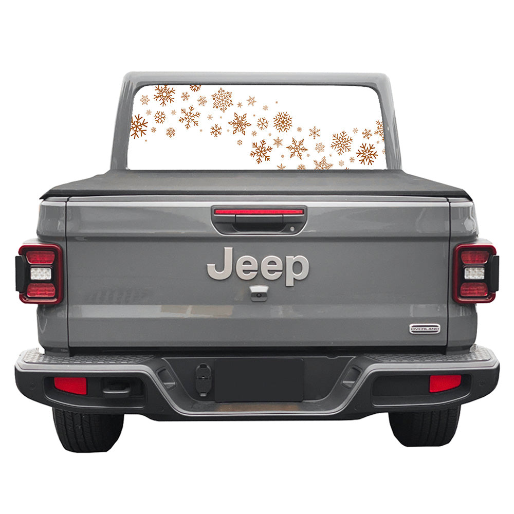 Snow Wave Rear Window Decal – Under The Sun Inserts