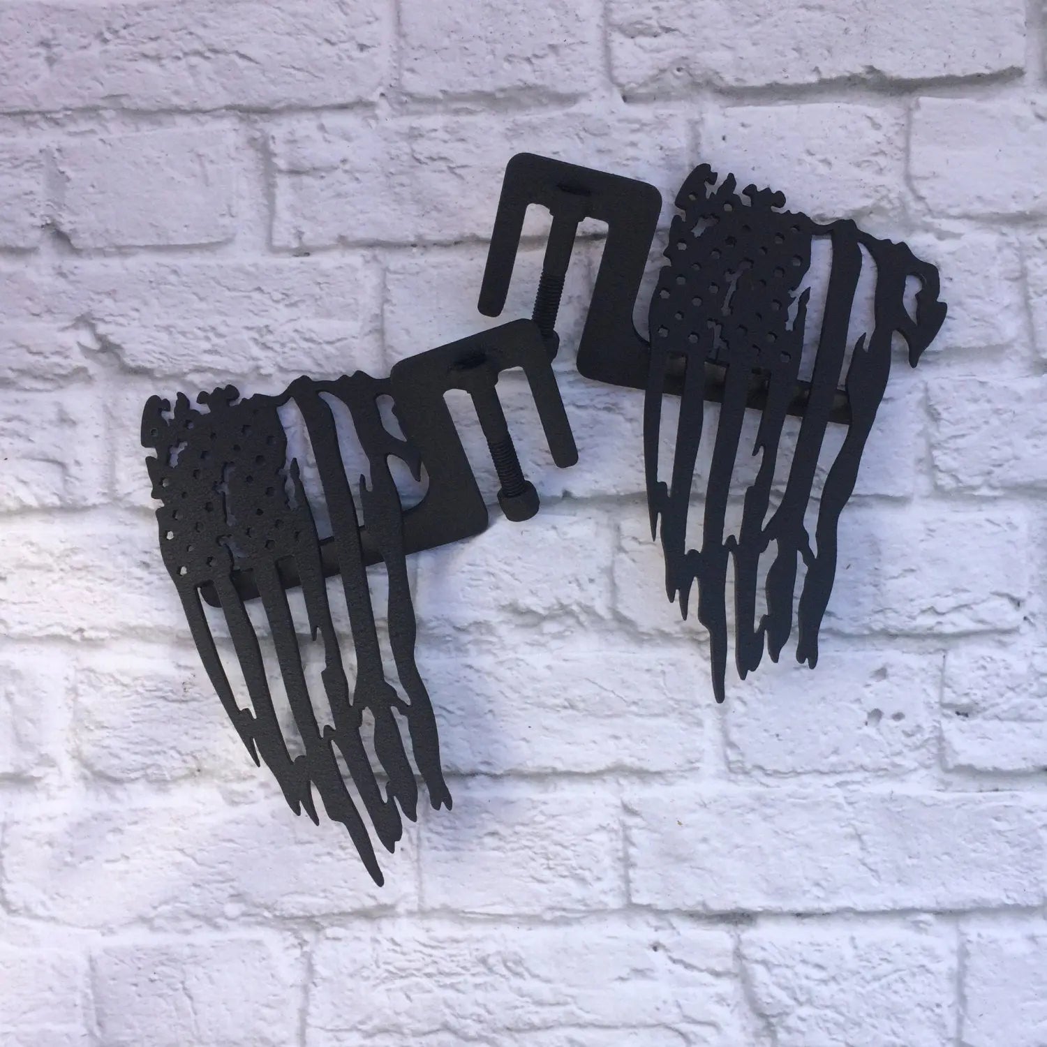 Solid color America flag foot pegs for Wrangler & Gladiator PPE Offroad