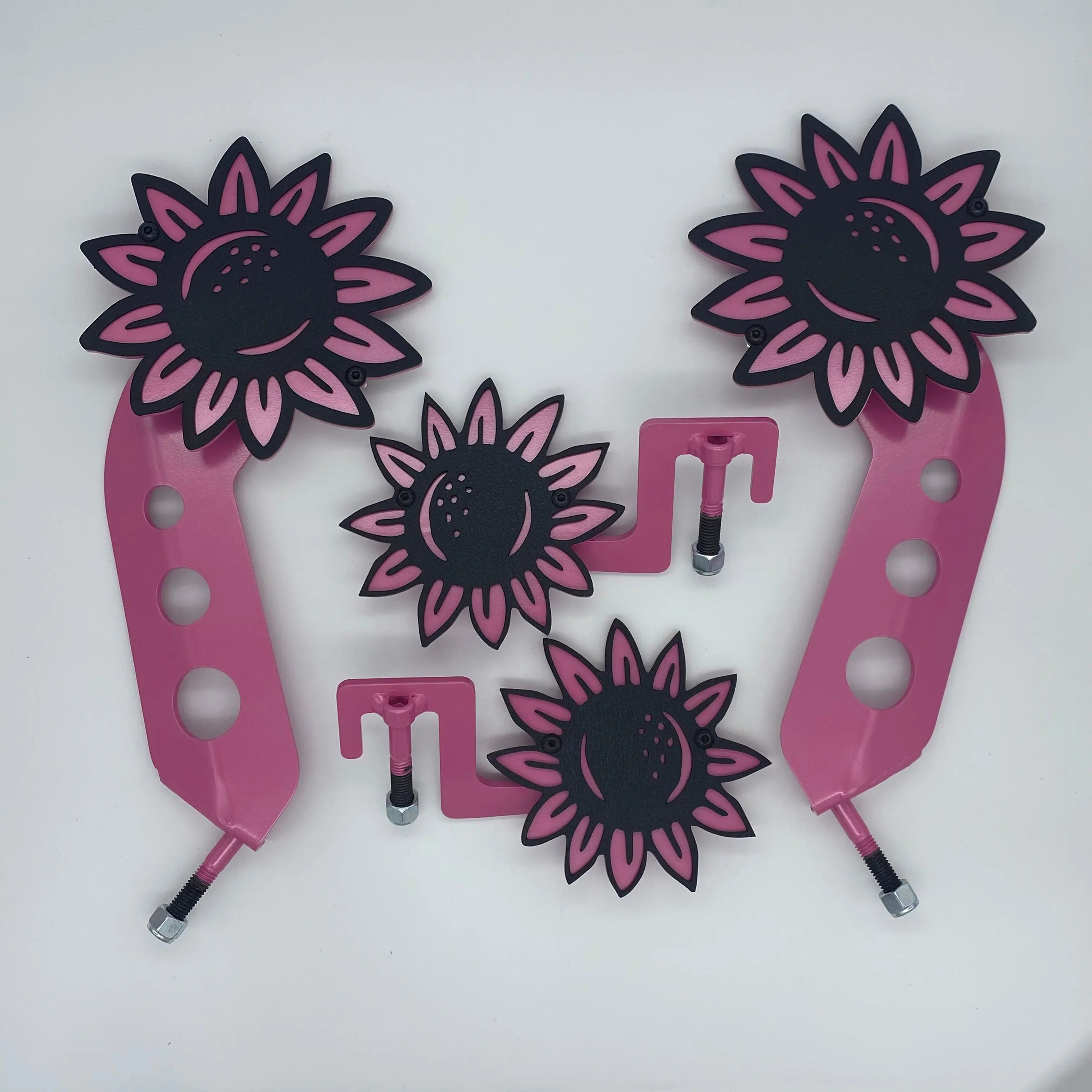 Sunflower hinge mount side mirrors for Wrangler & Gladiator PPE Offroad