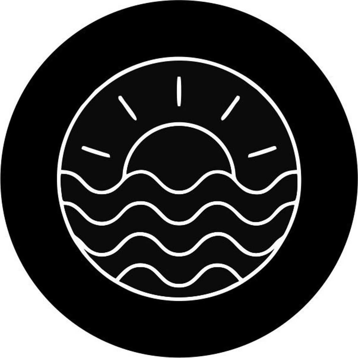 Simple Sunset - Current Ocean Ripples