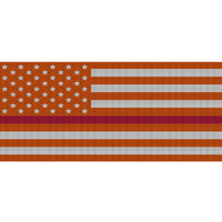 White & Orange