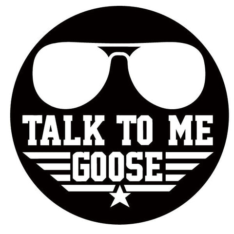 Talk to Me Goose + Aviators Spare Tire Cover