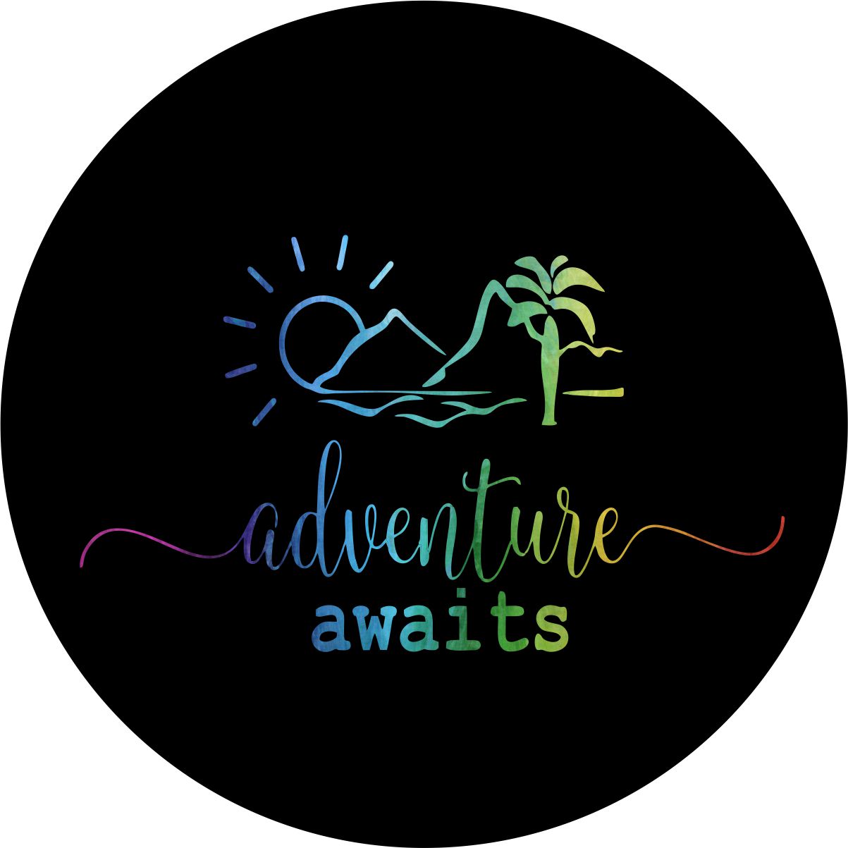 Beach - Current Adventure Awaits - Rainbow