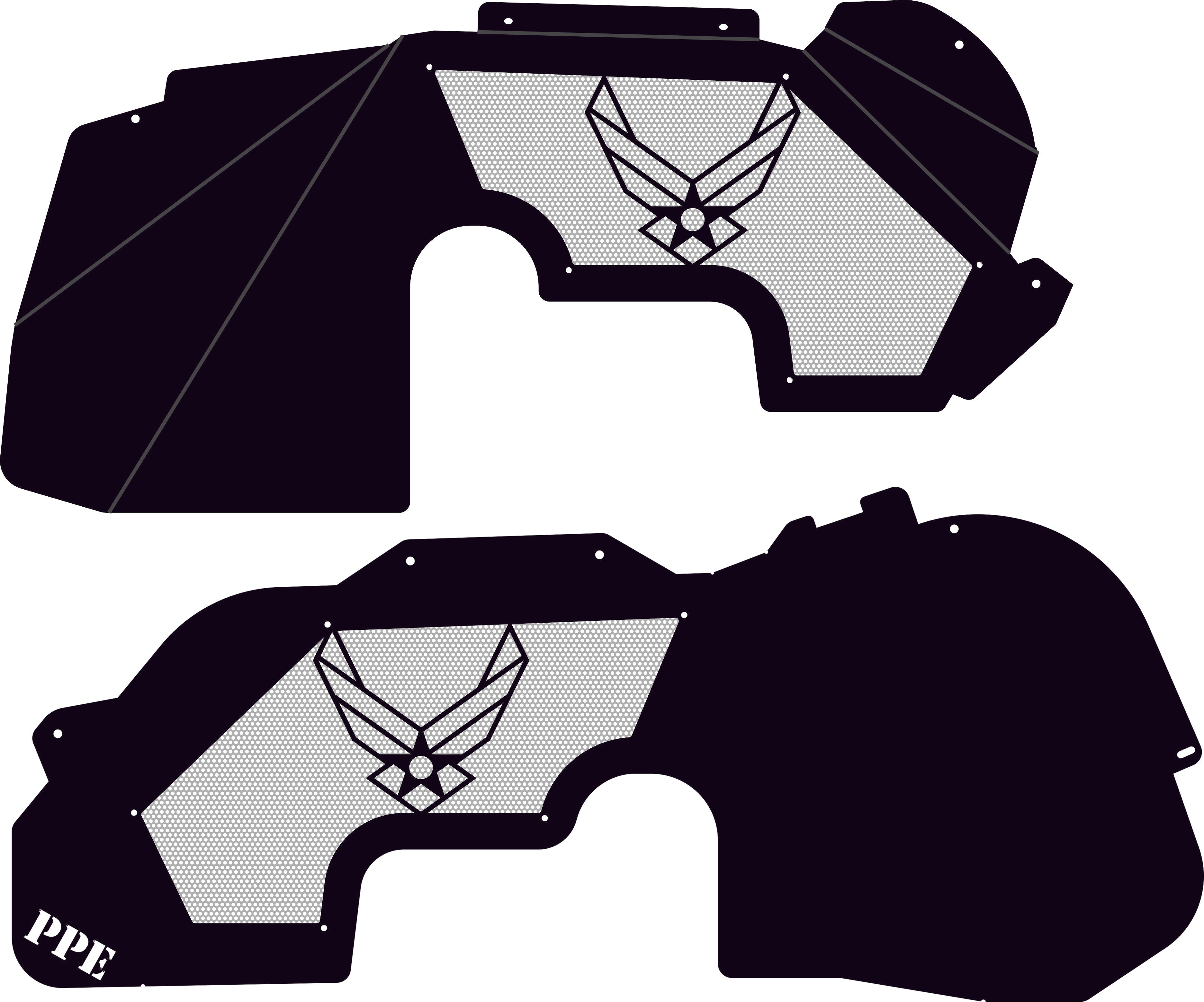 Air Force Front Inner Fenders PPE Offroad