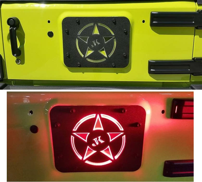 JK Star Jeep Wrangler Tire Delete
