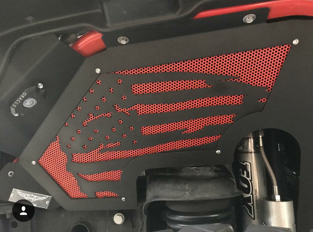 Solid Flag Front Inner Fenders