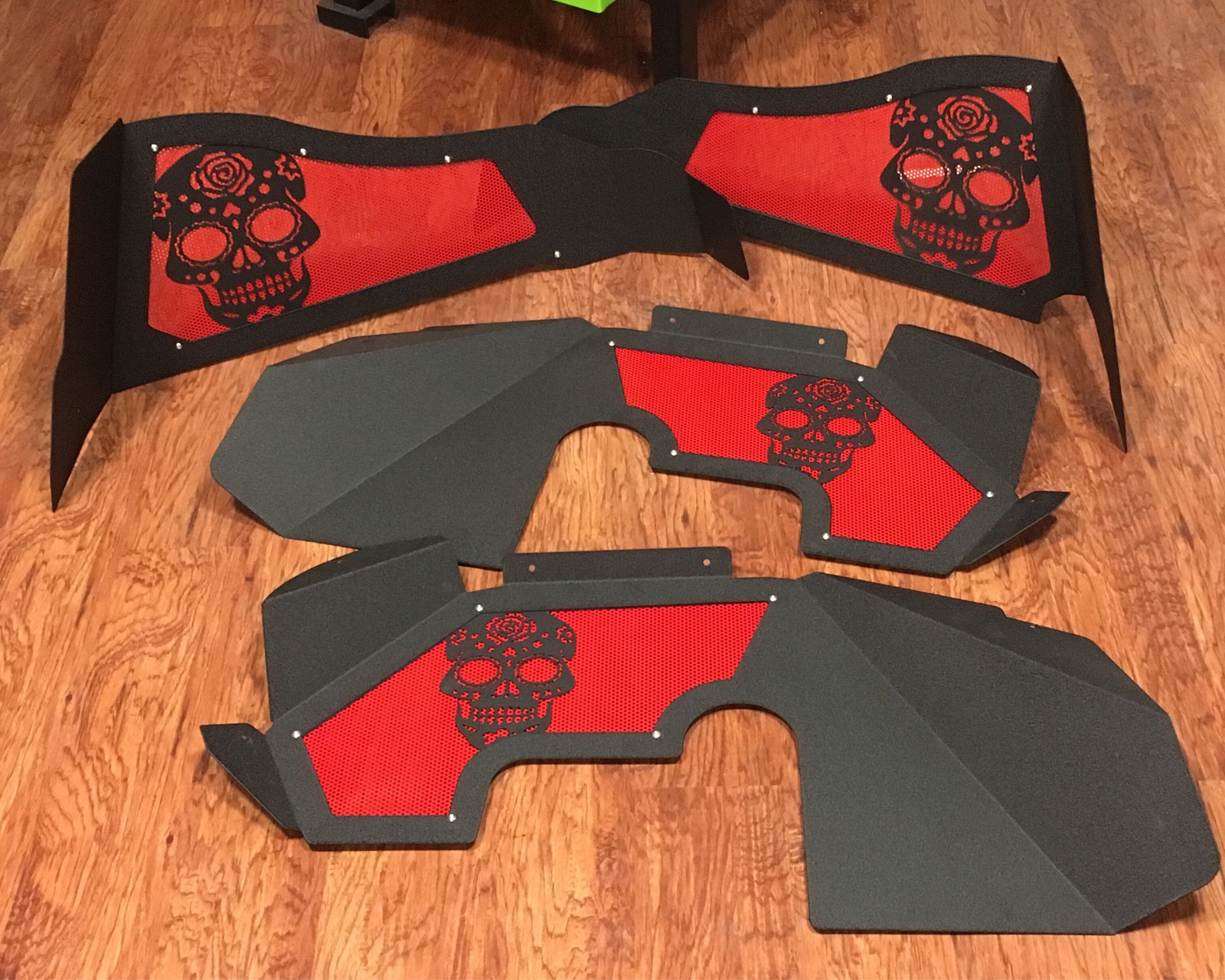 Sugar Skull Front Inner Fenders