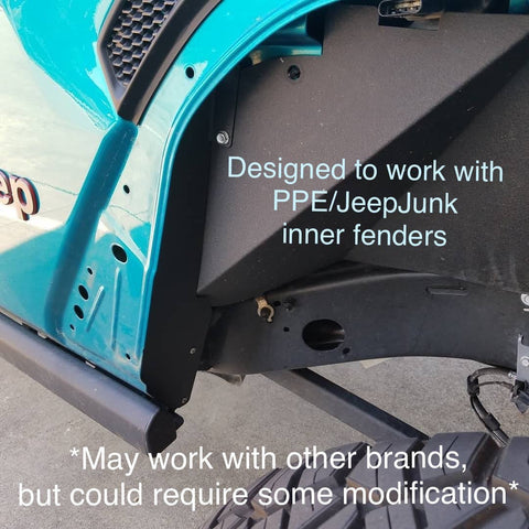 Front Inner Fender Gap Filler Panels