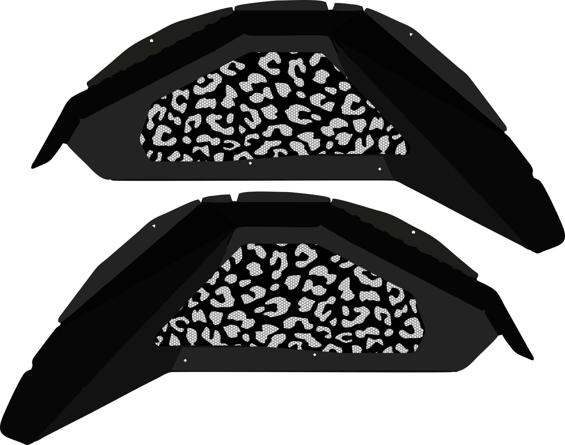 Cheetah Print JL Rear Inner Fenders PPE Offroad