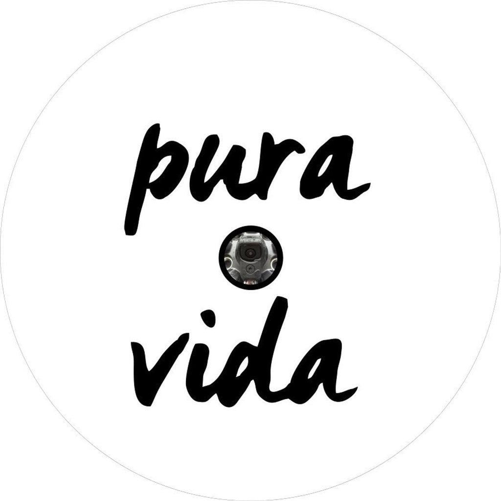 Pura Vida Saying - Spare Tire Cover Design